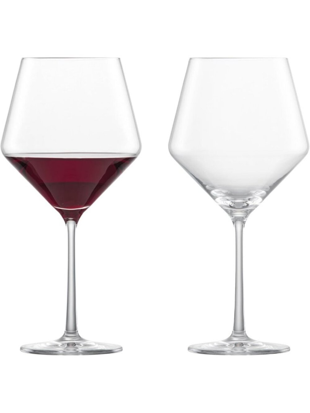 Elegant Burgundy Red Wine Glass Set of 2 | Dishwasher-Safe Tritan Crystal | 23